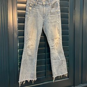 MOTHER Denim - The Weekender Fray - Size 32